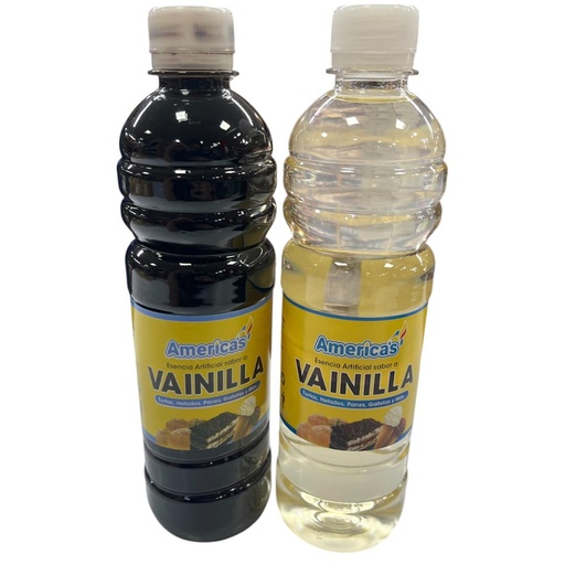 [K0838] VAINILLA AMERICAS C/COLOR Y S/COLOR 500ML