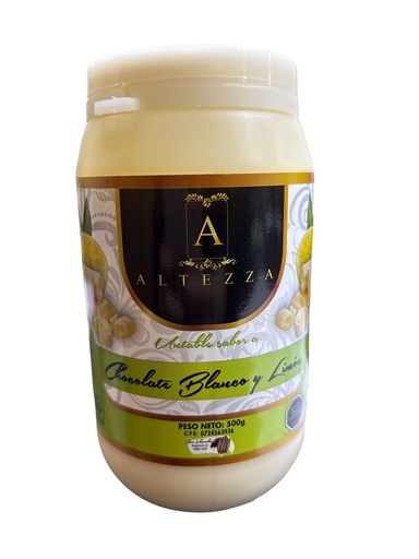 [K0839] CHOCOLATE BLANCO Y LIMON ALTEZZA 500GR